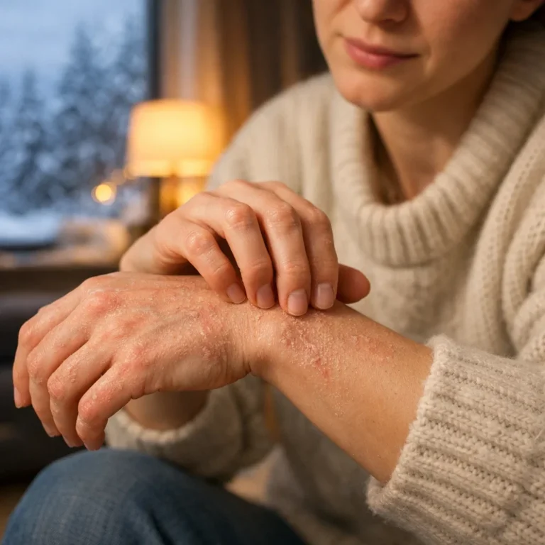Ochrana suchej pokožky v chladnom počasí