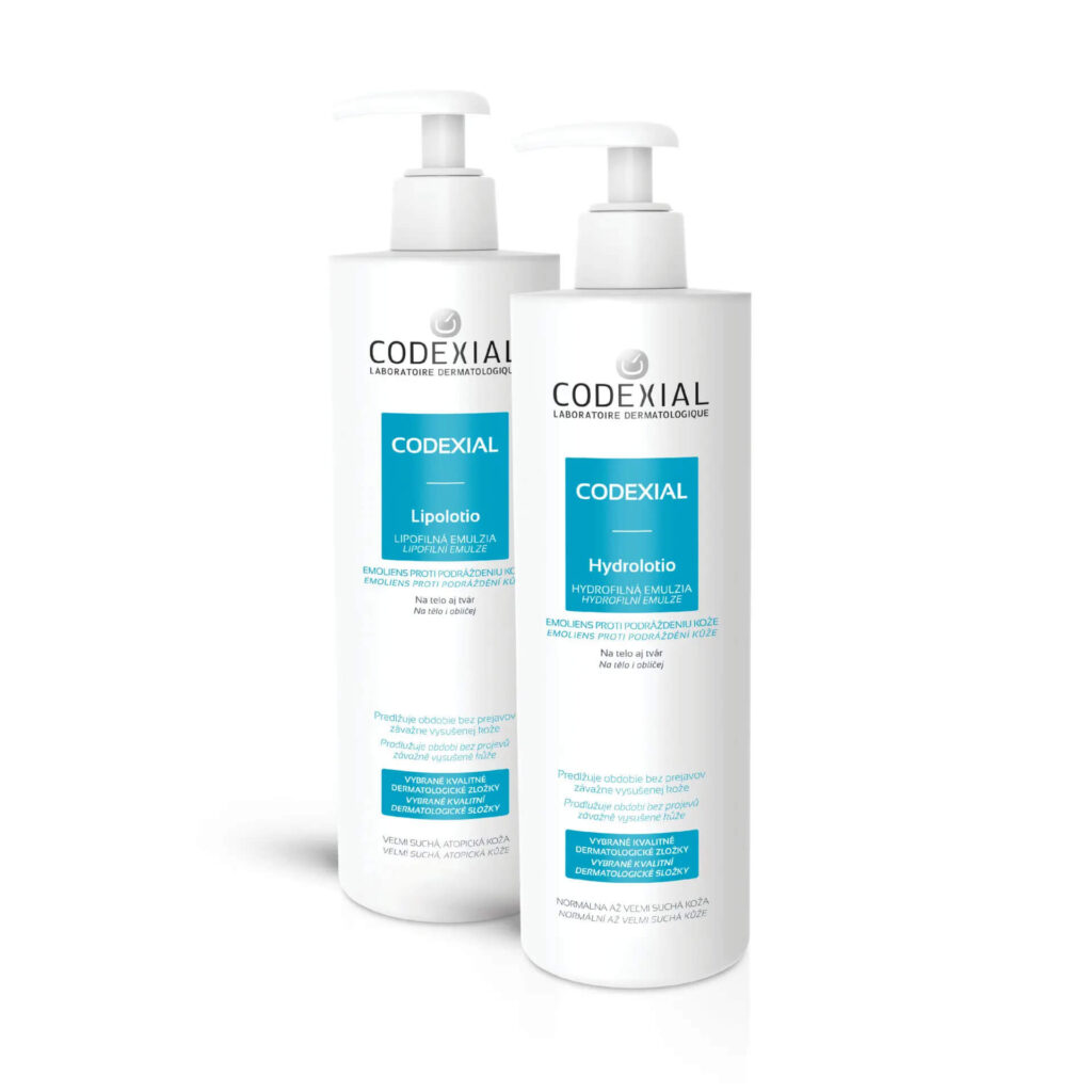 Codexial Lipolotio & Hydrolotio zvýhodnený balíček 2x400ml